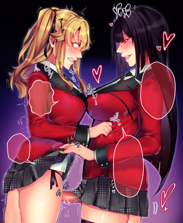 jabami yumeko+saotome meari