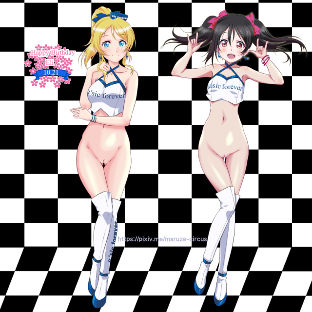 ayase eli+yazawa nico