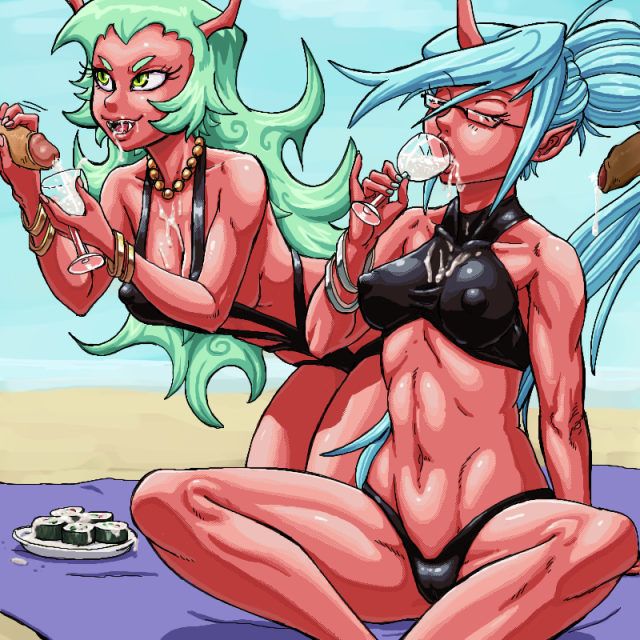 kneesocks (psg)+scanty (psg)