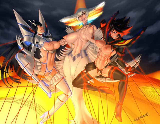 junketsu+kiryuuin ragyou+kiryuuin satsuki+matoi ryuuko+senketsu