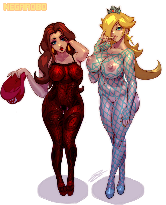 pauline (mario)+rosalina