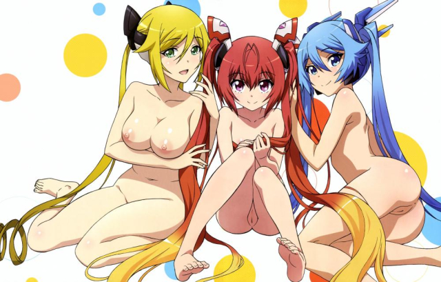 mitsuka souji+shindou erina+tailblue+tailred+tailyellow+tsube aika