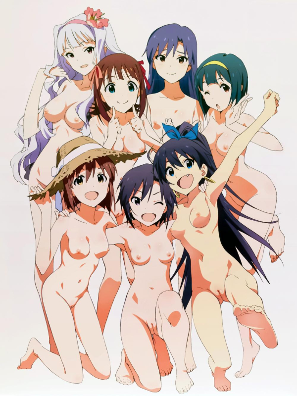 amami haruka+ganaha hibiki+hagiwara yukiho+kikuchi makoto+kisaragi chihaya+otonashi kotori+shijou takane