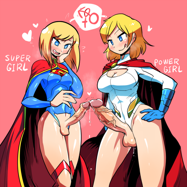 power girl+supergirl