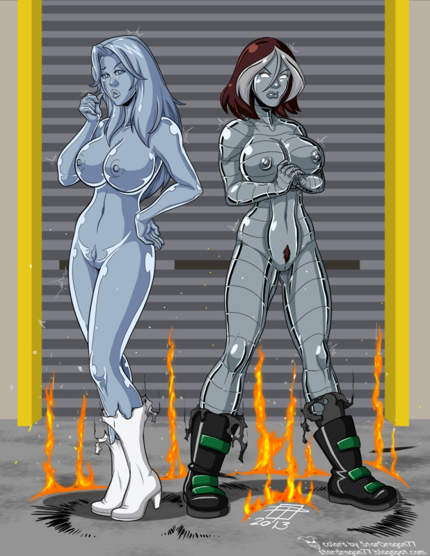 anna marie+emma frost+rogue (x-men)+white queen