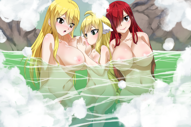 erza scarlet+lucy heartfilia+mavis vermilion