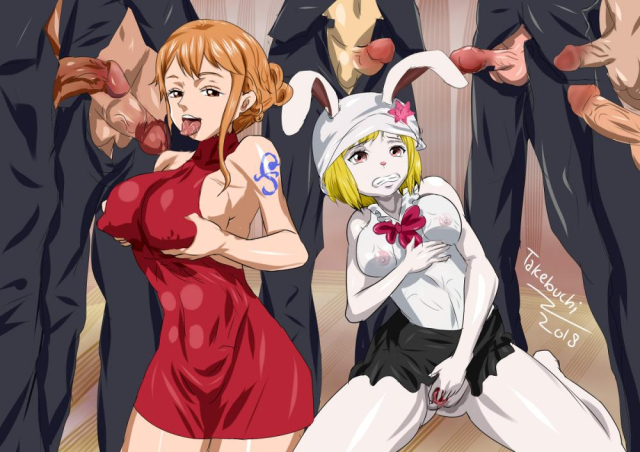 carrot (one piece)+nami (one piece)