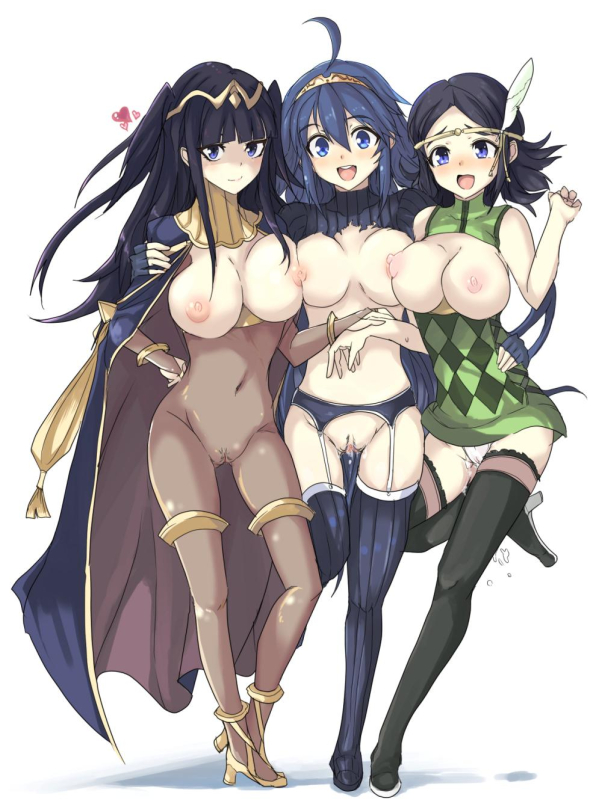 lucina (fire emblem)+noire (fire emblem)+tharja (fire emblem)