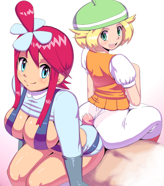 bianca (pokemon)+skyla (pokemon)