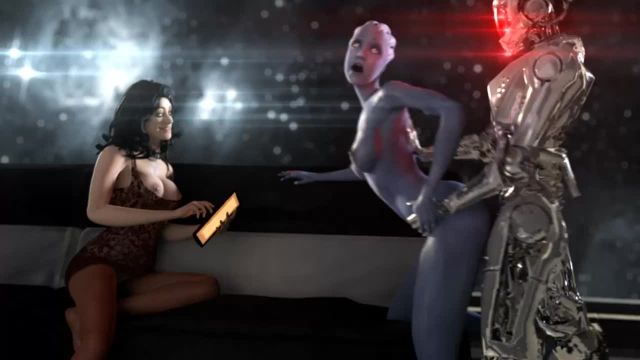 asari+liara t'soni+miranda lawson