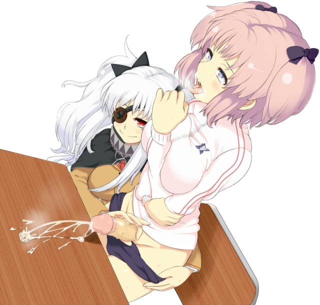 hibari (senran kagura)+yagyuu (senran kagura)