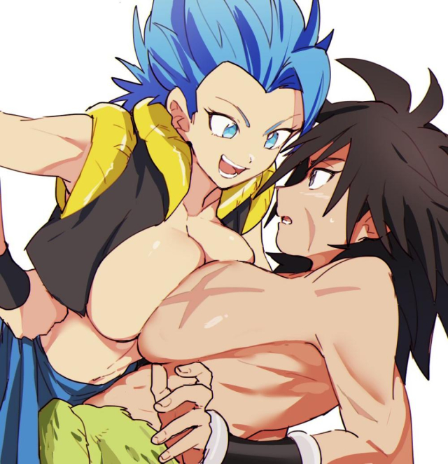 broly+female broly+female gogeta+gogeta